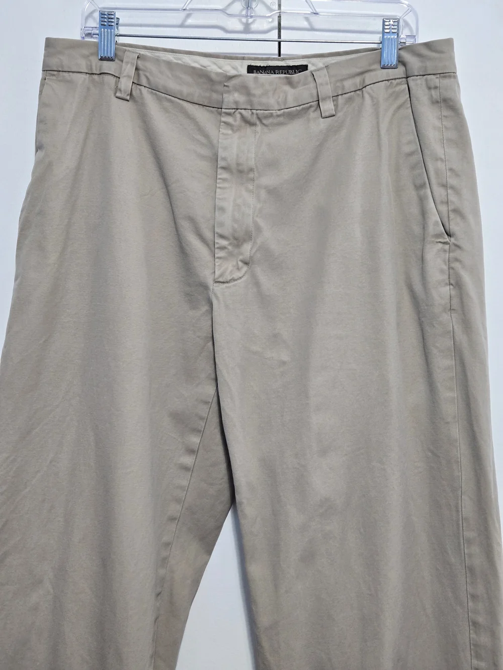 Banana Republic Dawson Khaki Chino Pants Men's 36x32 Straight Leg Cotton
